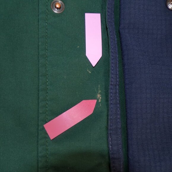 VTG 90's Eddie Bauer EBTEK Gore-Tex Full Zip Hooded Rain Jacket Sz Med #1003 - Picture 9 of 14